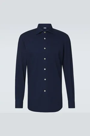 Kiton Camisa de denim