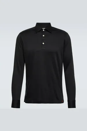 Kiton Polo en popelín de algodón