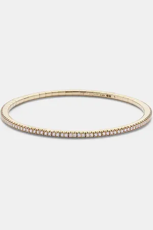 BUCHERER FINE JEWELLERY Pulsera Stretchy de oro de 18 ct con diamantes