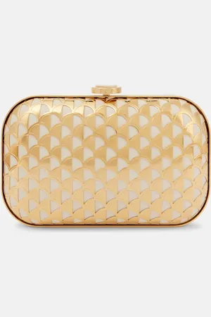 Bvlgari Clutch Calla chapado en oro