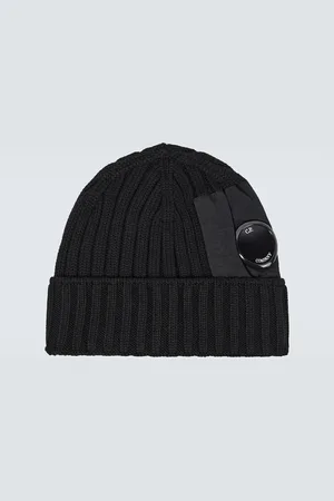 C.P. Company Gorro acanalado en lana
