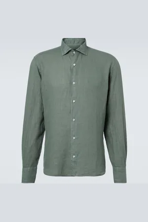 FEDELI Camisa Nick de lino