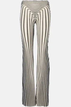 Jean Paul Gaultier Pantalones The Navy Blue Body Morphing