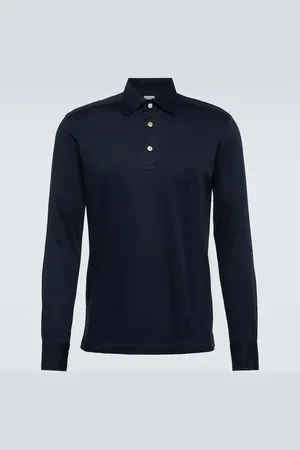 Kiton Polo en popelín de algodón