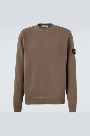 Stone Island Sudadera teñida de algodón