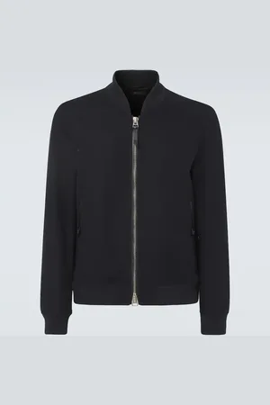 Tom Ford Chaqueta bomber de fieltro de lana