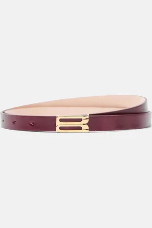 Victoria Beckham Cinturón Frame Micro de piel