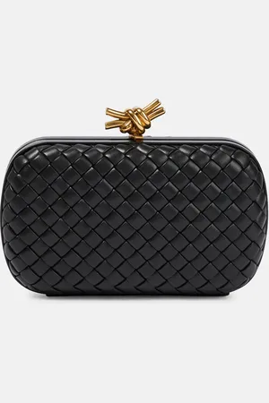 Bottega Veneta Clutch Knot de piel