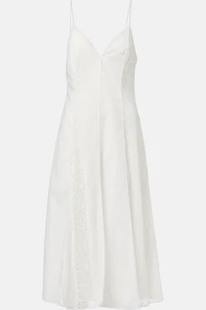 Simkhai Vestido midi Mina de encaje