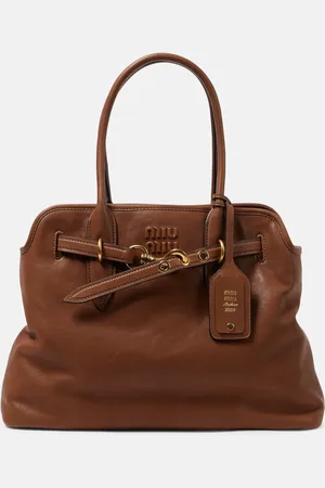 Miu Miu Bolso Aventure Large de piel