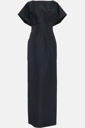 Carolina Herrera Vestido en faya de seda