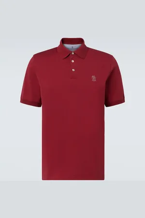 Brunello Cucinelli Polo de algodón