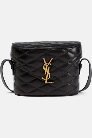 Saint Laurent Bolso al hombro June de piel acolchada