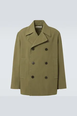 DRIES VAN NOTEN Abrigo marinero de algodón