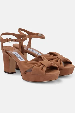 Jimmy Choo Sandalias con plataforma Heloise 80 de ante