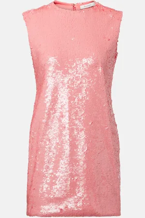 J.W.Anderson Vestido de cóctel de algodón con lentejuelas