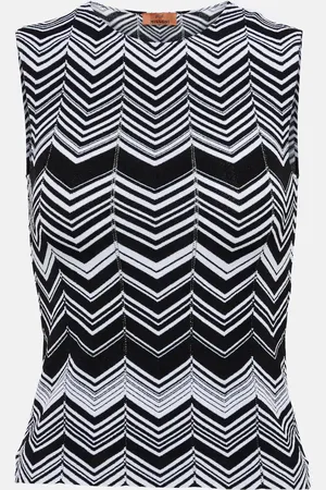Missoni Top de punto en zigzag