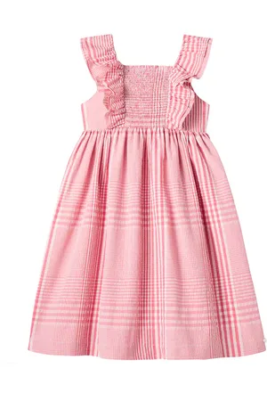 Tartine Et Chocolat Vestido a cuadros con volantes