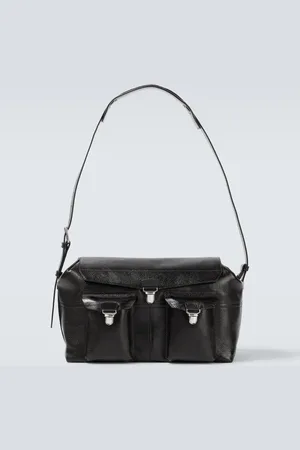 LEMAIRE Bolso al hombro Week-end Gear de piel