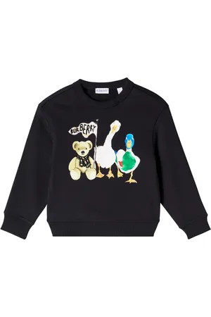Burberry Sudadera en jersey de algodón estampada