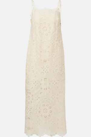 ZIMMERMANN Vestido midi Rhiannon de algodón
