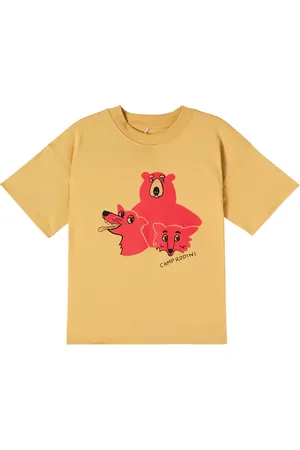 Mini Rodini Camiseta de jersey de algodón estampada