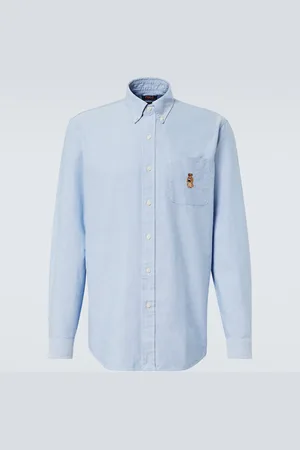Ralph Lauren Camisa de algodón con Polo Bear