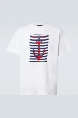 Gucci Camiseta de jersey de algodón con logo