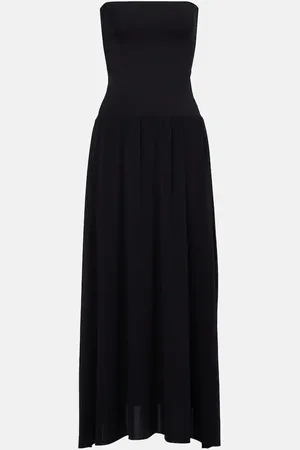 ERES Vestido bustier Oda plisado