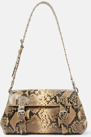 DRIES VAN NOTEN Bolso al hombro Medium de piel grabada