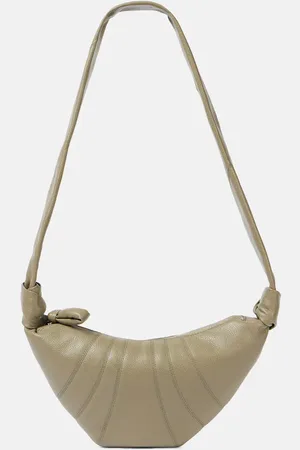 LEMAIRE Bolso al hombro Croissant Small de piel