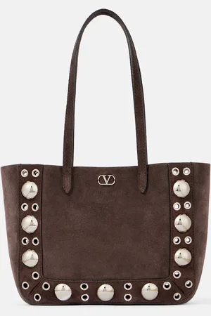 VALENTINO GARAVANI Shopper Nellcôte Small de ante adornado