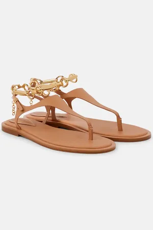 ZIMMERMANN Sandalias Wild de piel adornadas