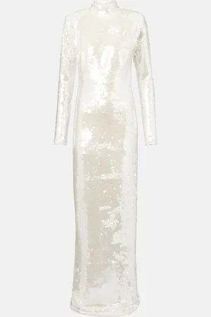 Ilkyaz Ozel Vestido de fiesta Catroux con lentejuelas