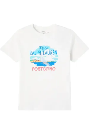 Ralph Lauren Camiseta en jersey de algodón estampada