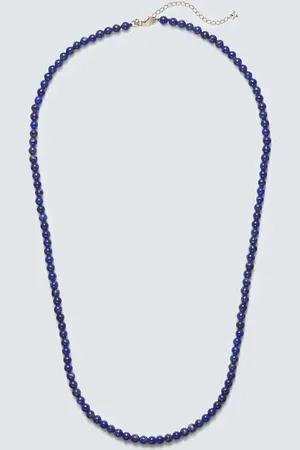 Mateo Collar de oro de 14 ct con lapislázuli