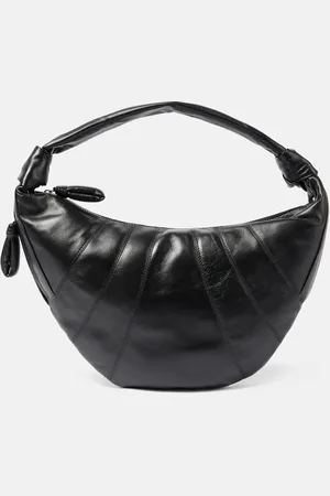 LEMAIRE Bolso al hombro Fortune Croissant de piel