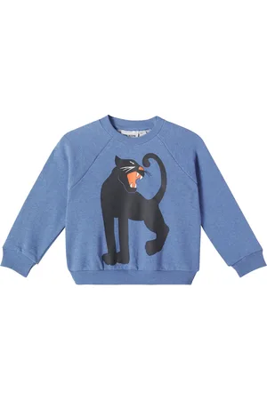 Mini Rodini Sudadera en jersey de algodón estampada