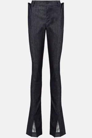 MUGLER Jeans skinny de tiro alto
