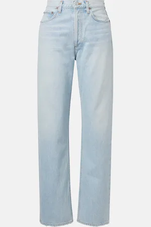 AGOLDE Jeans rectos Kelly de tiro alto