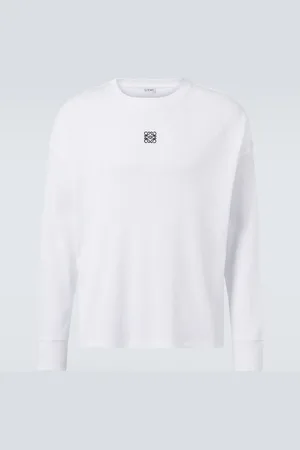 Loewe Camiseta Anagram en jersey de algodón