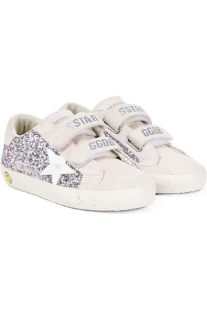 Golden Goose Zapatillas Old School de ante y glitter