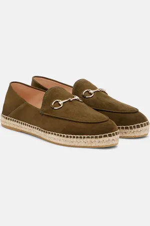Gucci Alpargatas de ante con Horsebit