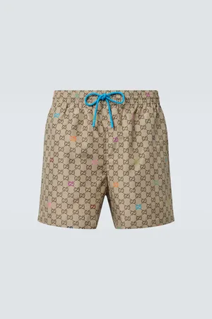 Gucci Bañador de popelín con GG