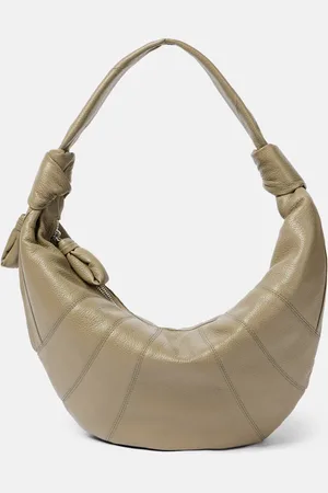 LEMAIRE Bolso al hombro Fortune Croissant de piel