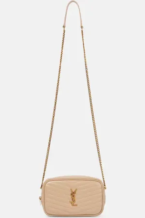 Saint Laurent Bolso cruzado Lou Mini de piel acolchada