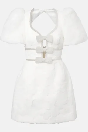 Rebecca Vallance Vestido corto Delilah adornado