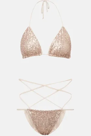 Norma Kamali Bikini con lentejuelas