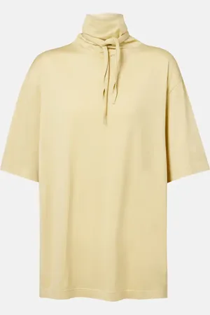 LEMAIRE Camiseta Foulard de jersey de algodón