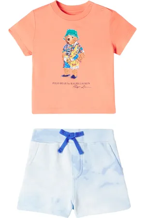 Ralph Lauren Bebé - set de camiseta y shorts Polo Bear